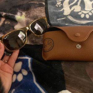 RaY ban sunglasses and case